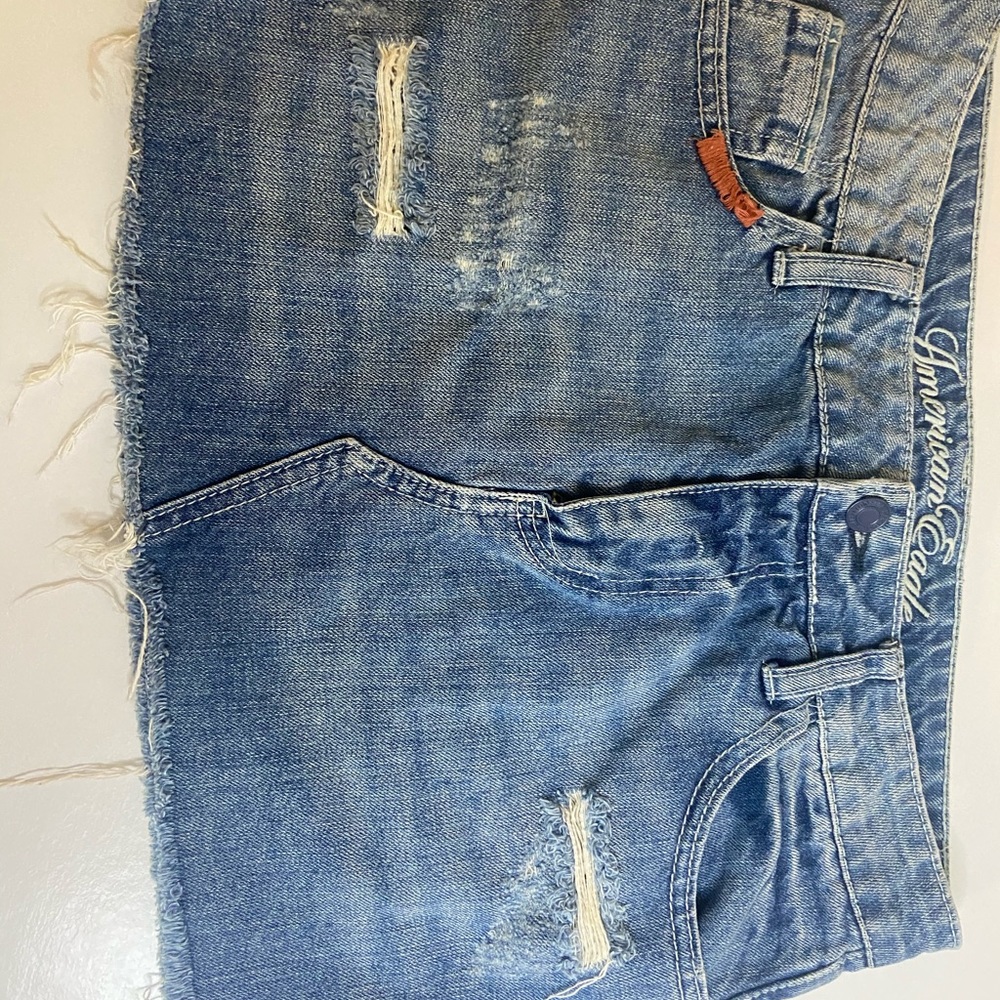 American Eagle Denim Skirt size 6